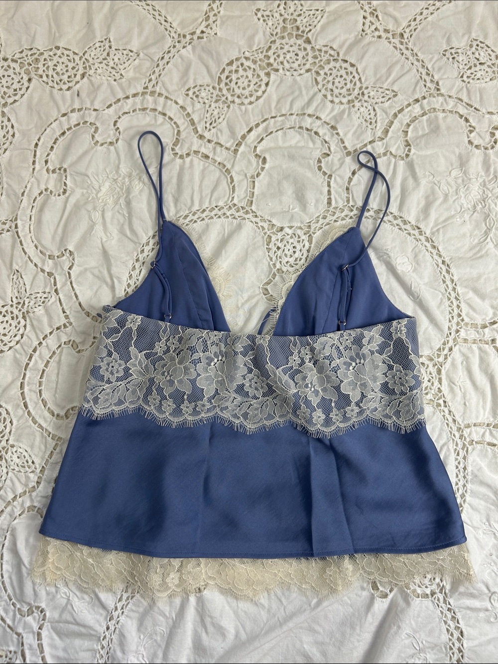 NWT Abercrombie & Fitch Bella Tie Front Cami XS - Picture 6 of 13